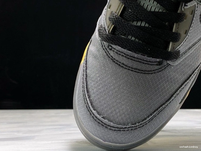 CT8480-001 Black Jordan Air x 5 Off-White 1206